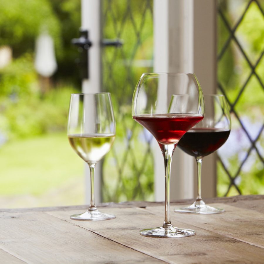 Find out which glass you should using for the wine you're drinking