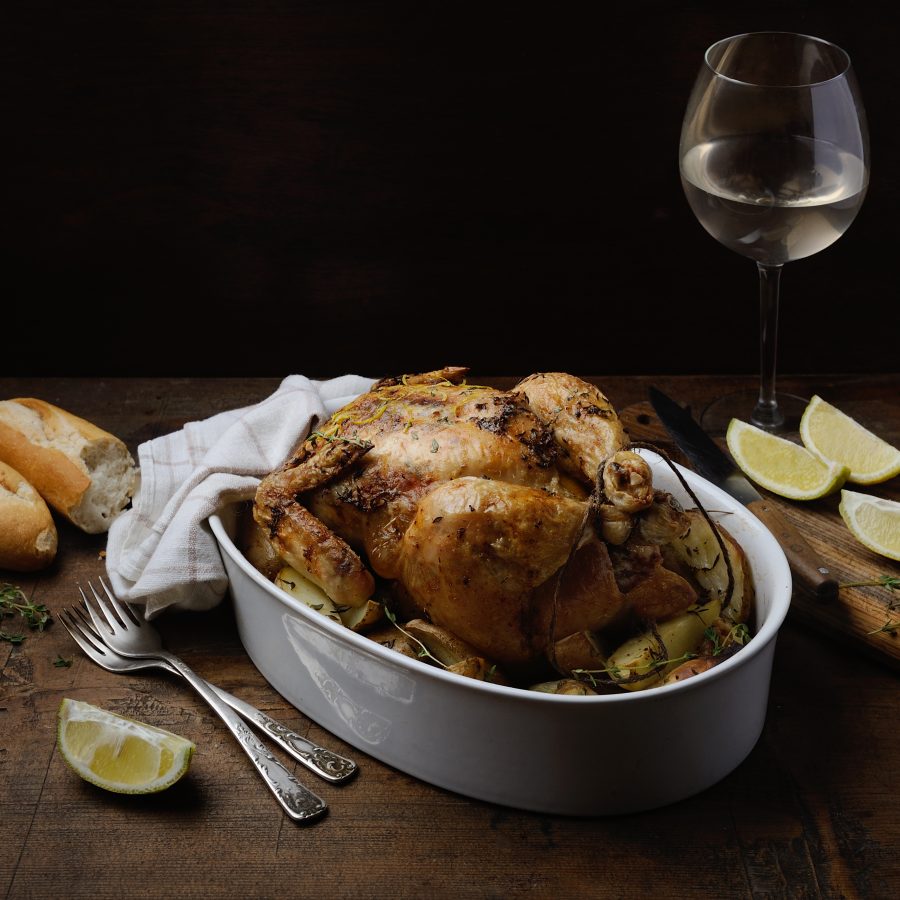 What wine goes with roast chicken?