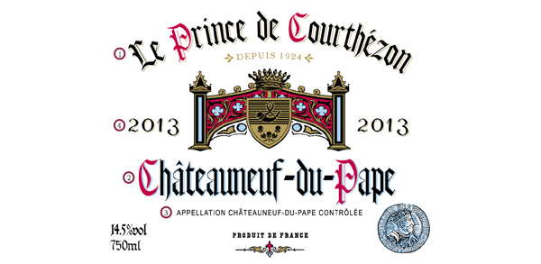 Learn how to read a wine label - Chateauneuf du Pape